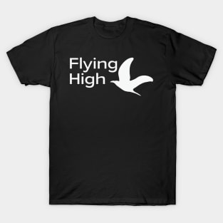 Flying High White Bird T-Shirt